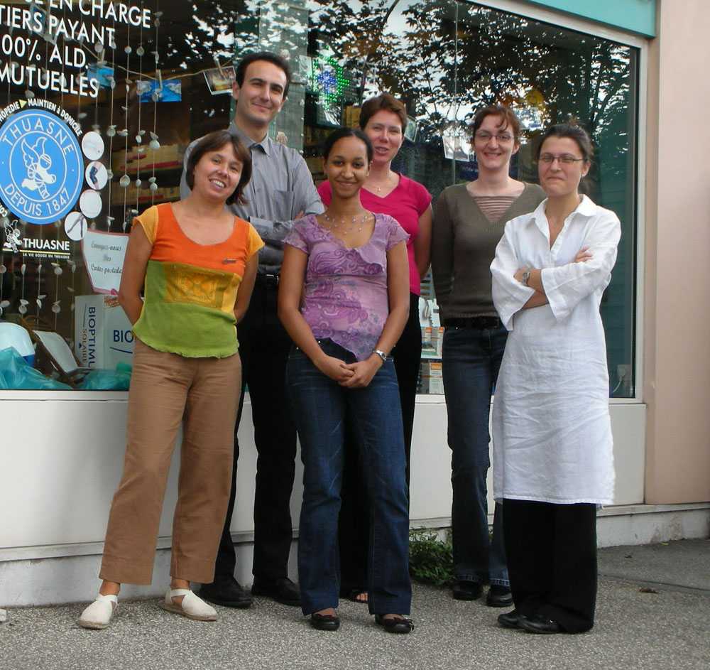 Les stagiaires de la Pharmacie Mai d'avant 2006
